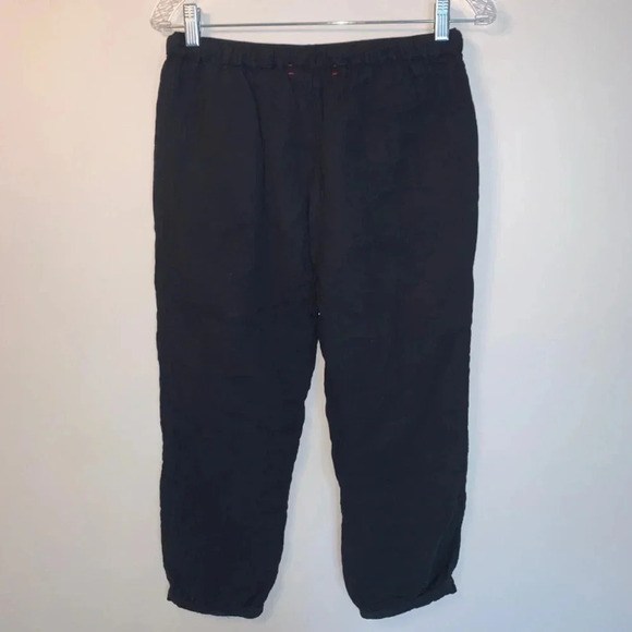 Xirena Black Textured Cropped Tapered Jogger Pants XS - Picture 8 of 11